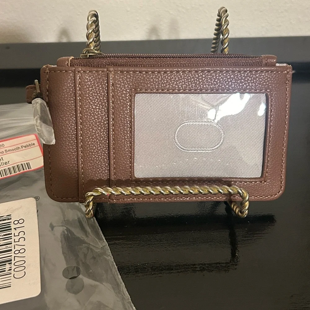 Thirty-One‎ Where to Wallet Cappuccino Smooth Pebble Billfold NEW Tags